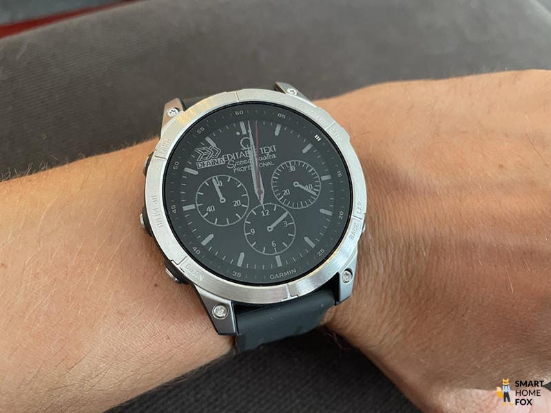 На Garmin Fenix 7 можно увидеть различные спортивные режимы.